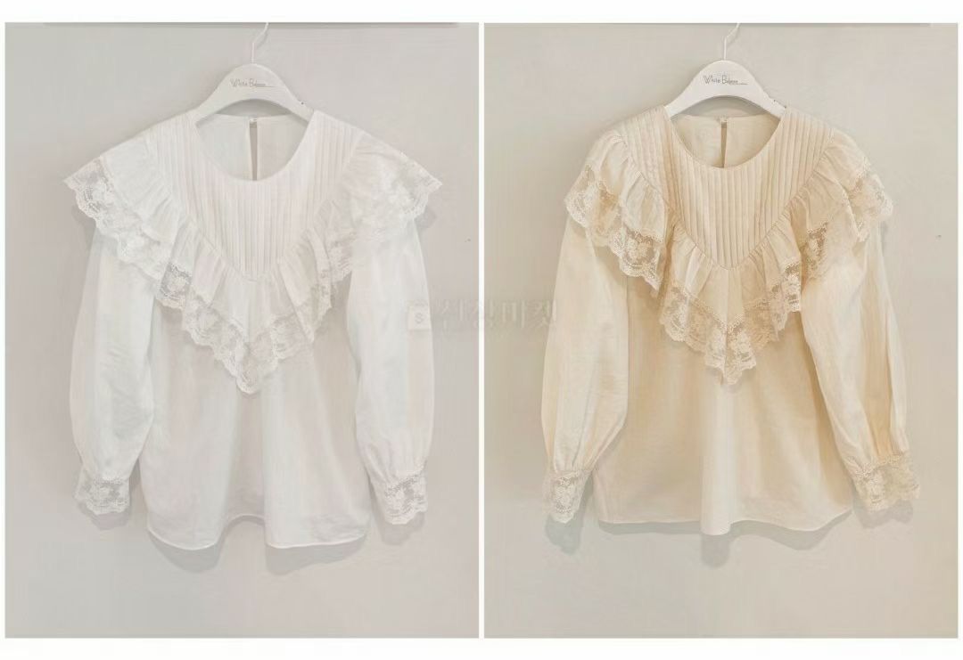 T710 PATIENT LACE BLOUSE