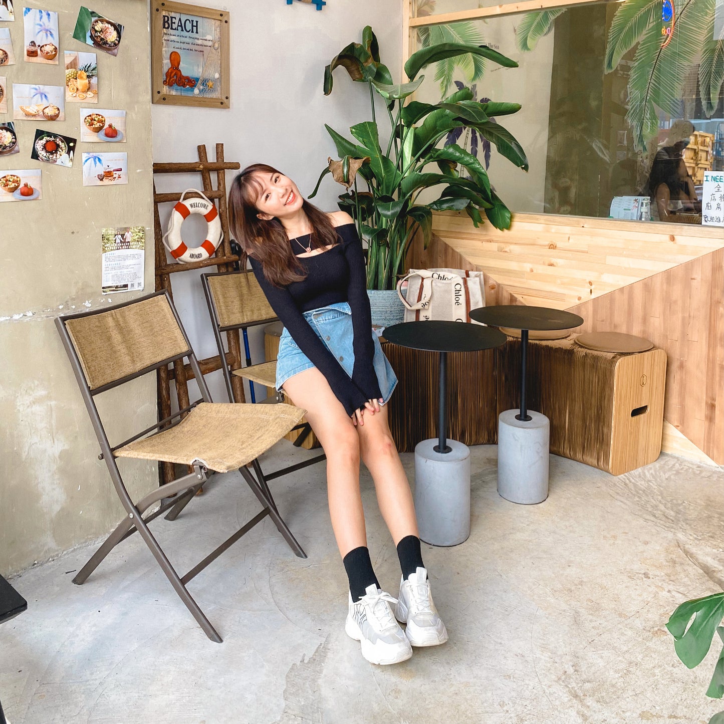 J185 JOANNE DENIM SKIRT