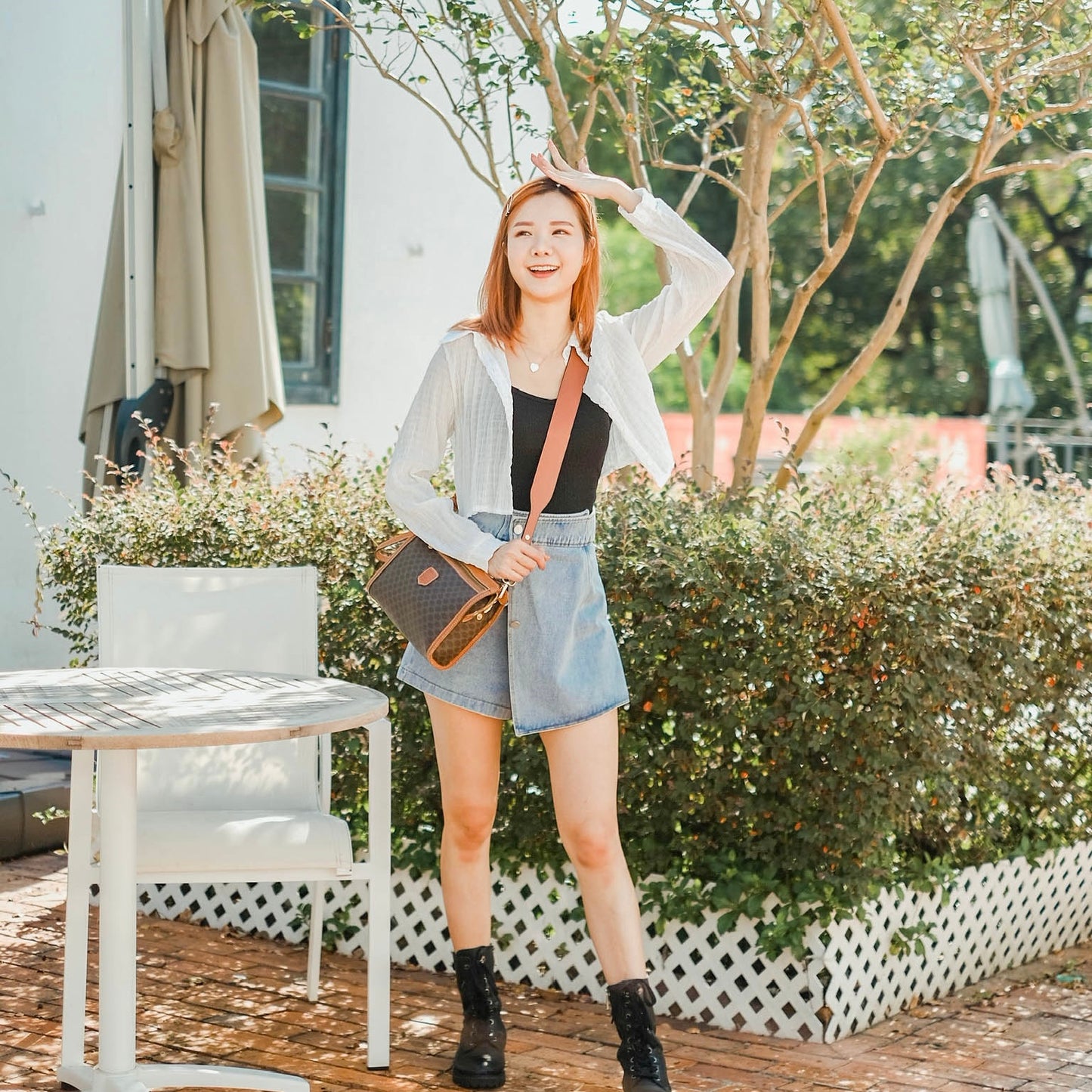 J185 JOANNE DENIM SKIRT