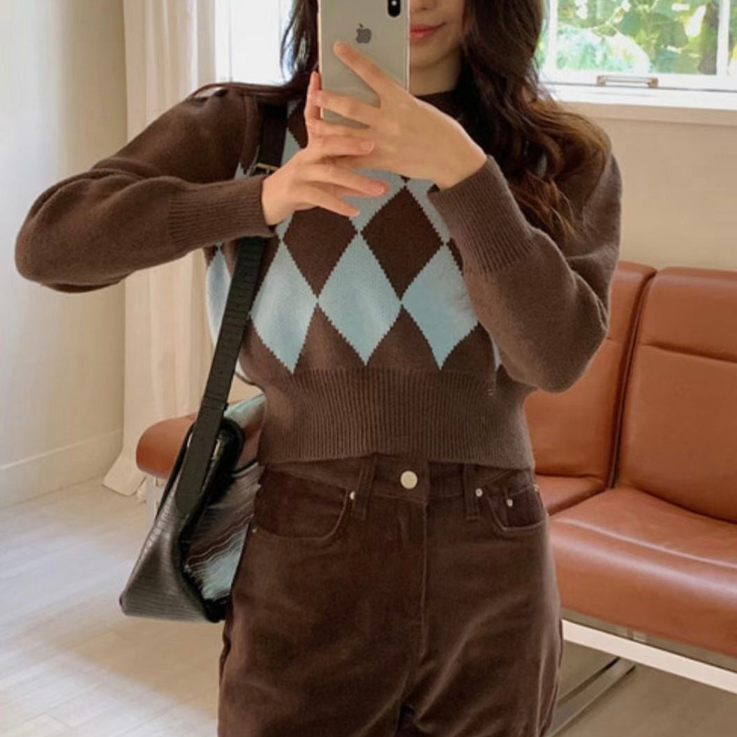 T684 CHIC KNIT TOP