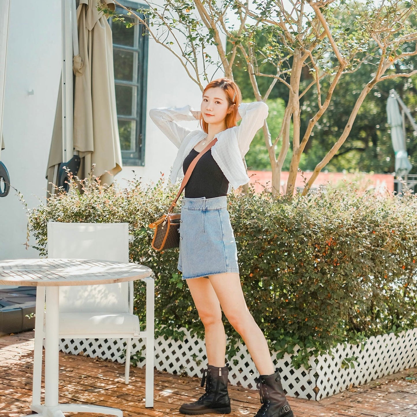 J185 JOANNE DENIM SKIRT