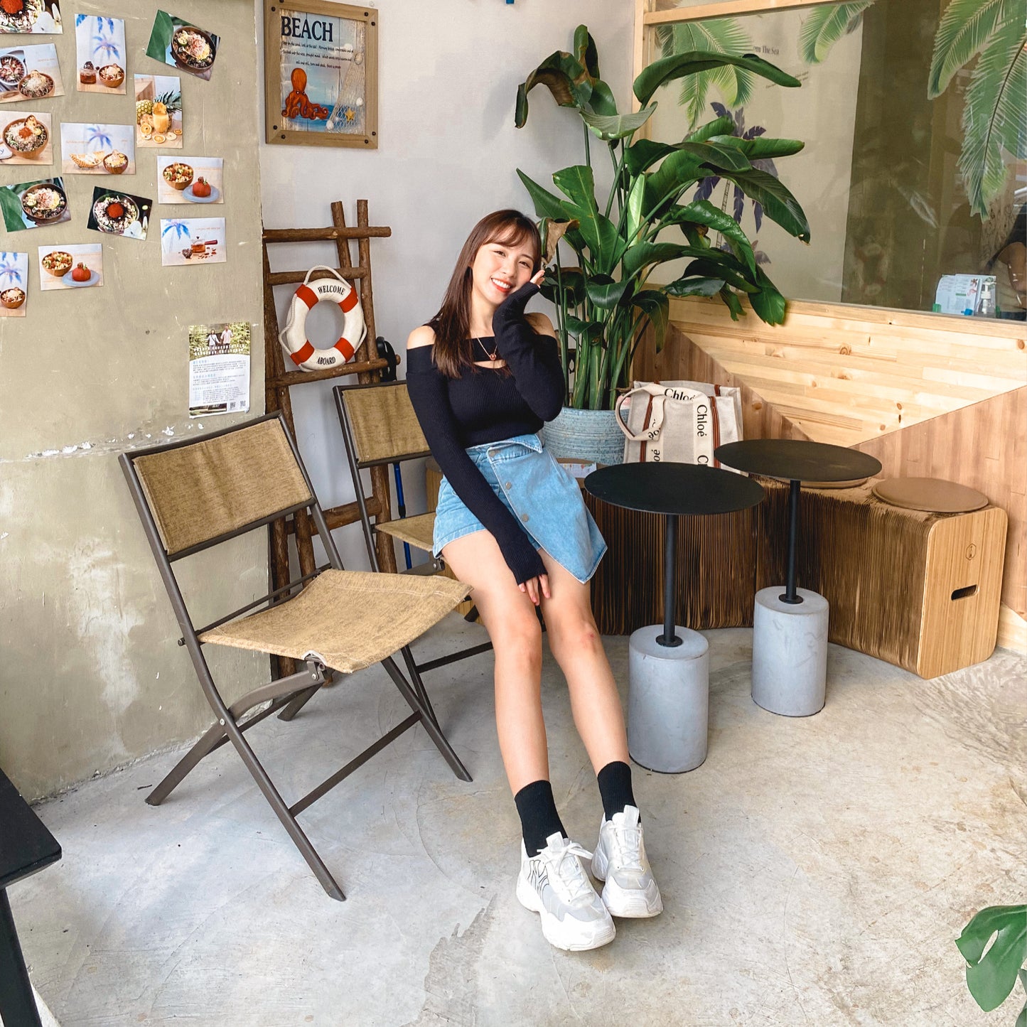 J185 JOANNE DENIM SKIRT