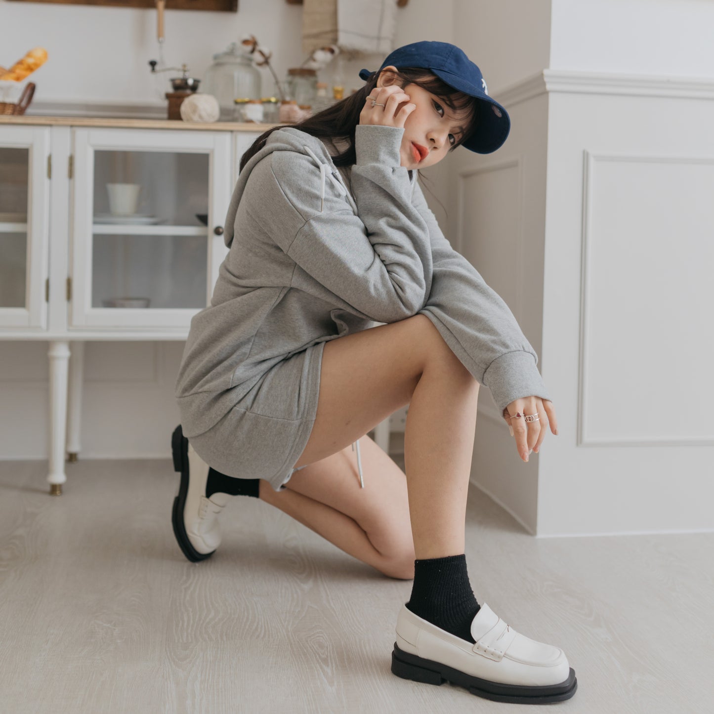 T714 KOREA GREYISH SET