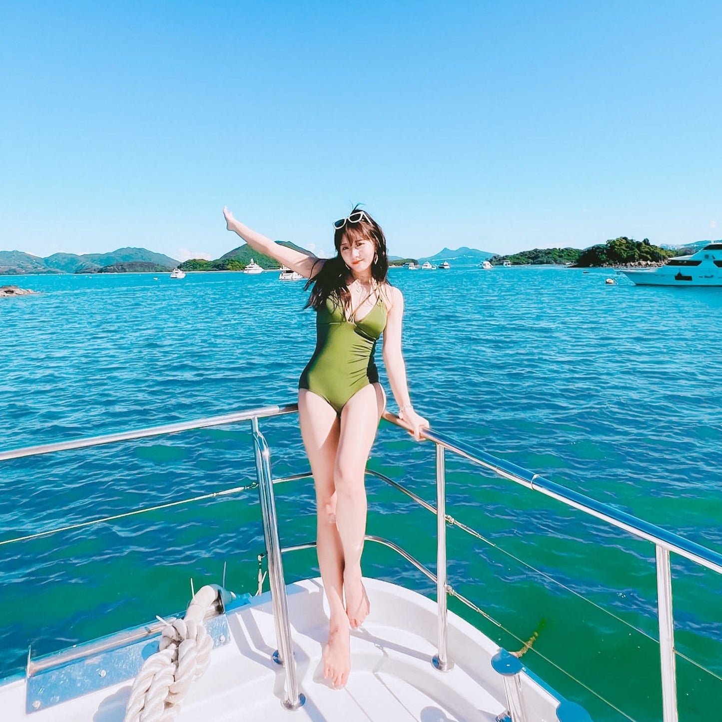 T828 FOREST SWIMSUIT