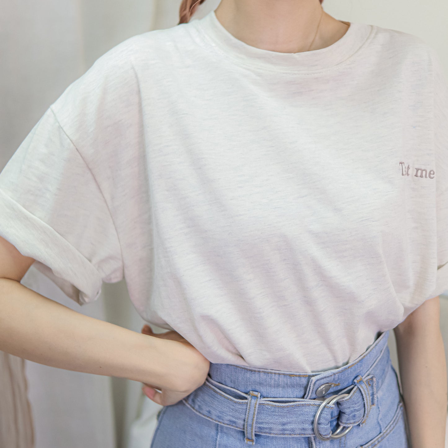 T493 MEET YOU TEE