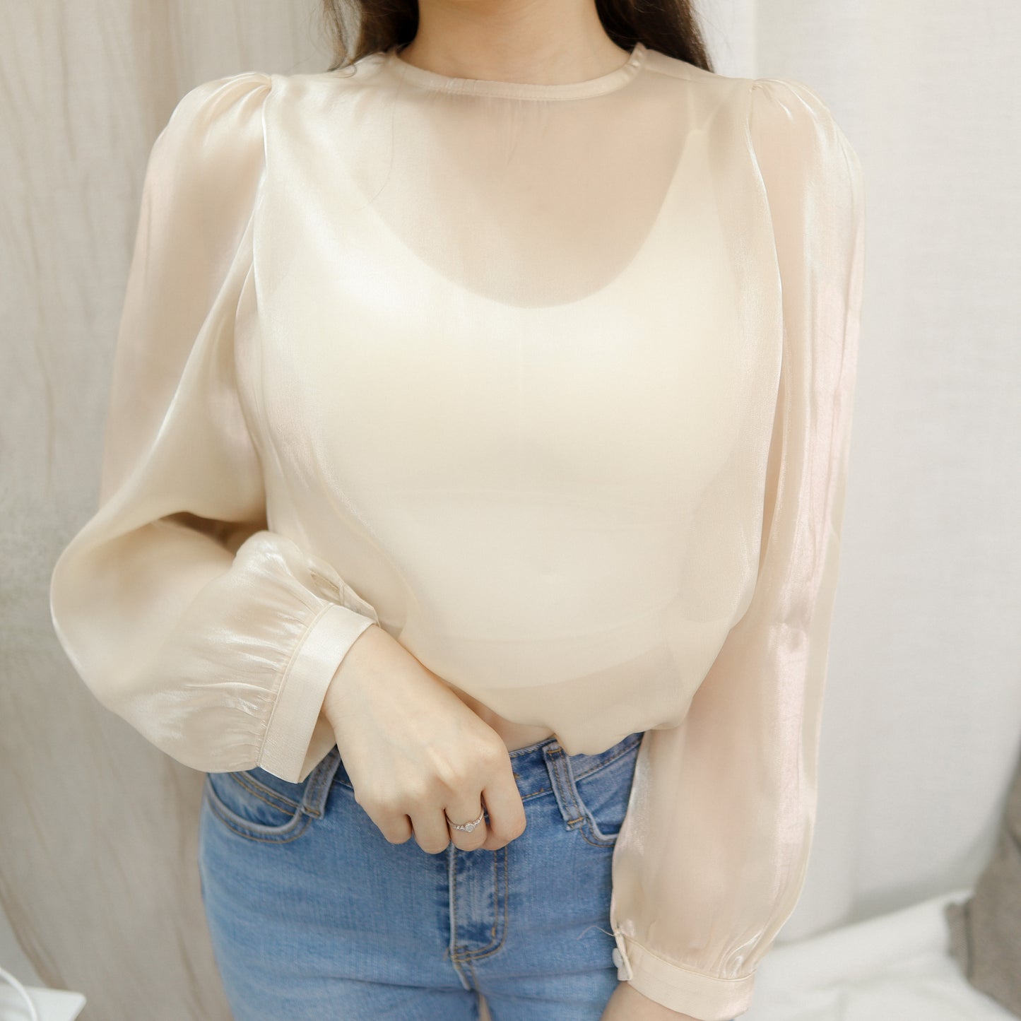 T475 SEE BLING BLOUSE