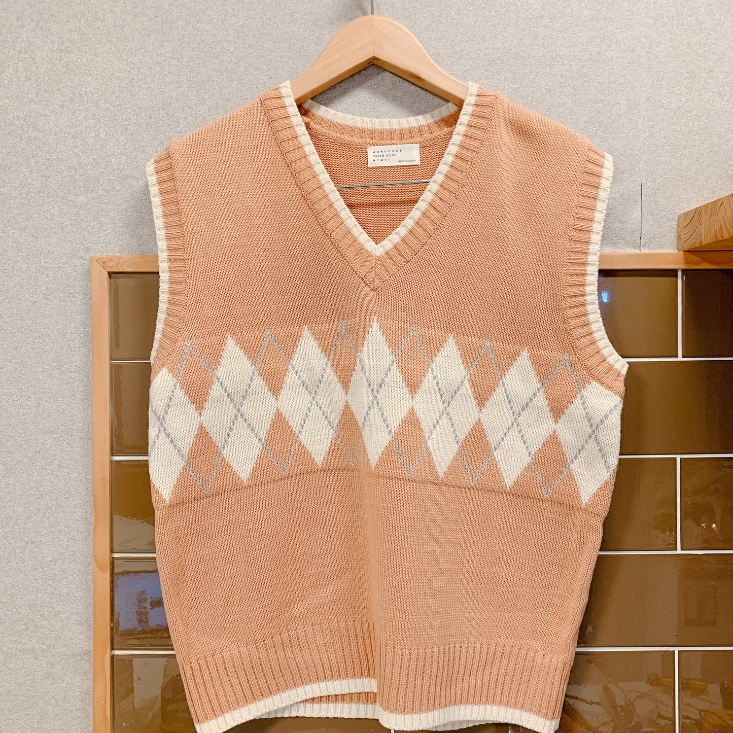 #T224 OWN CHECKED VEST - Letta A