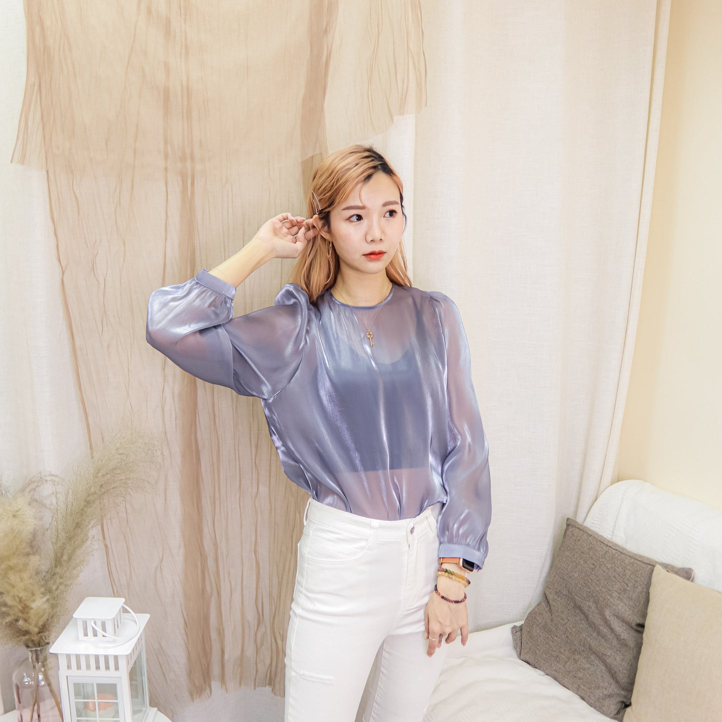 T475 SEE BLING BLOUSE