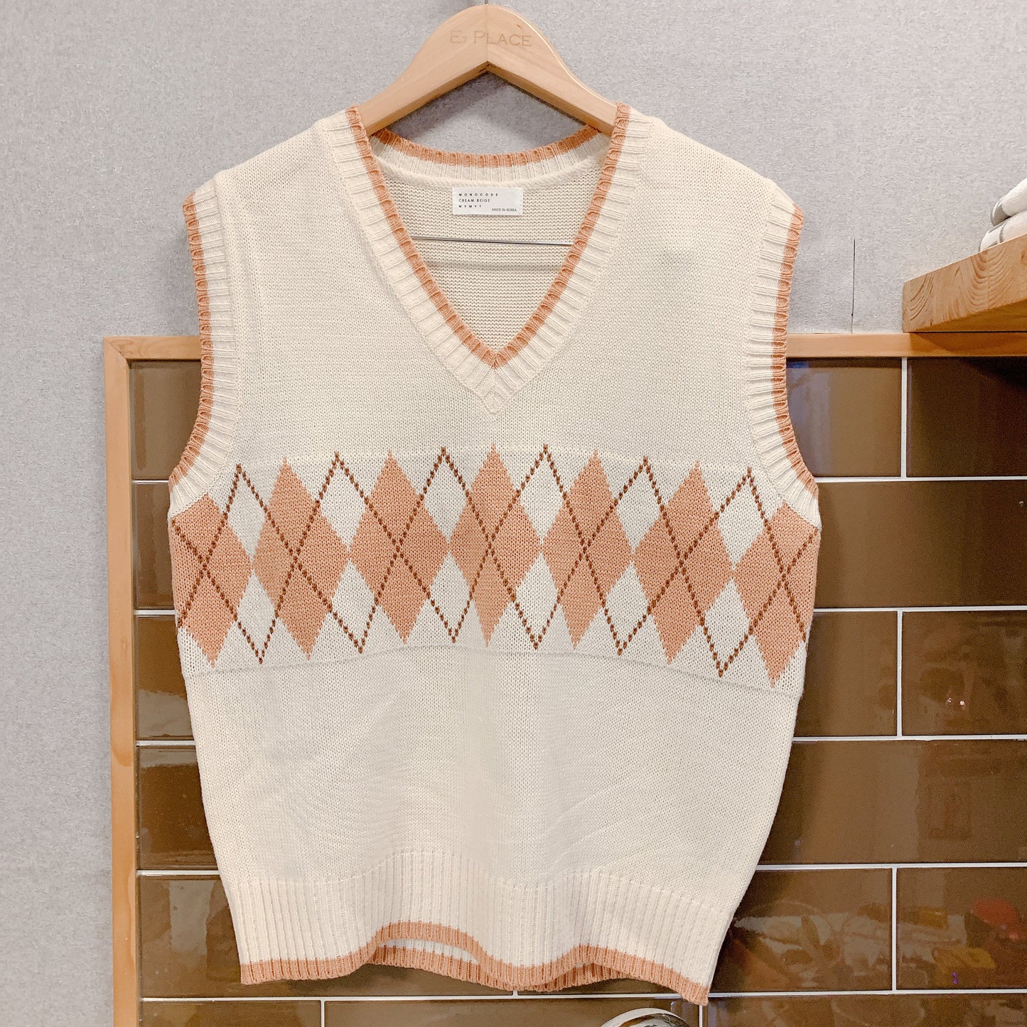 #T224 OWN CHECKED VEST - Letta A