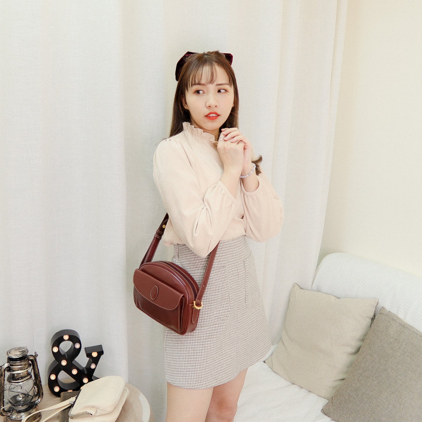 T445 WHAT KIND OF LOVE BLOUSE