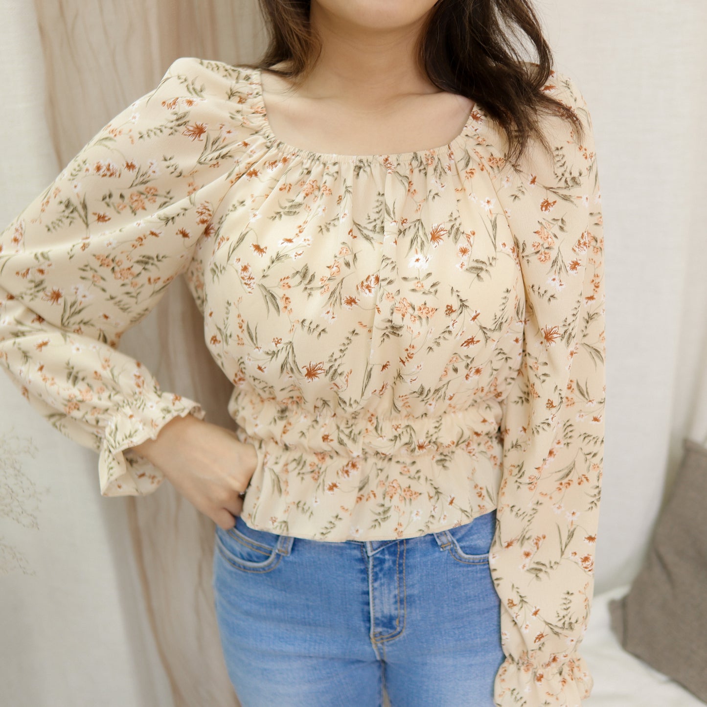 T480 FLORAL TOP