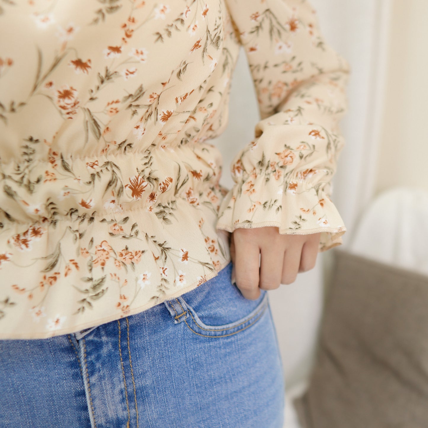 T480 FLORAL TOP