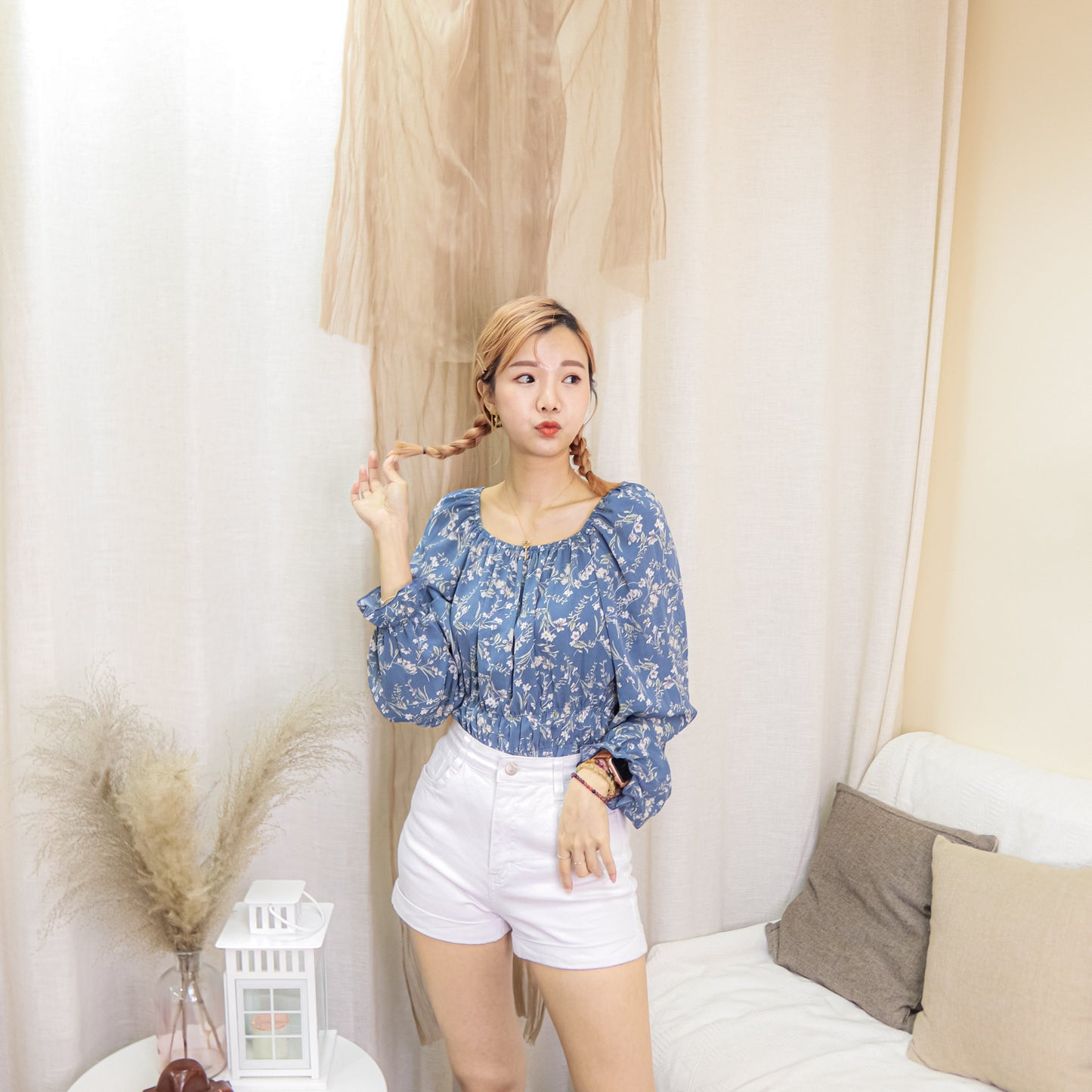 T480 FLORAL TOP