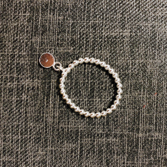 #A027 CIRCLE SILVER RING - Letta A