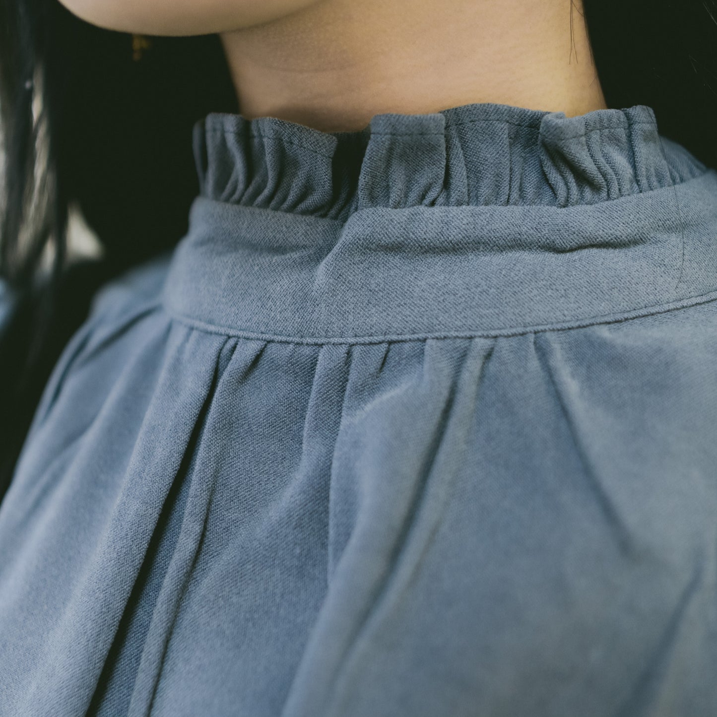 T410 BLUE MONDAY BLOUSE