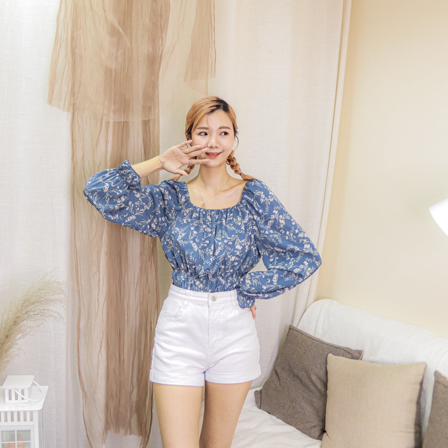 T480 FLORAL TOP