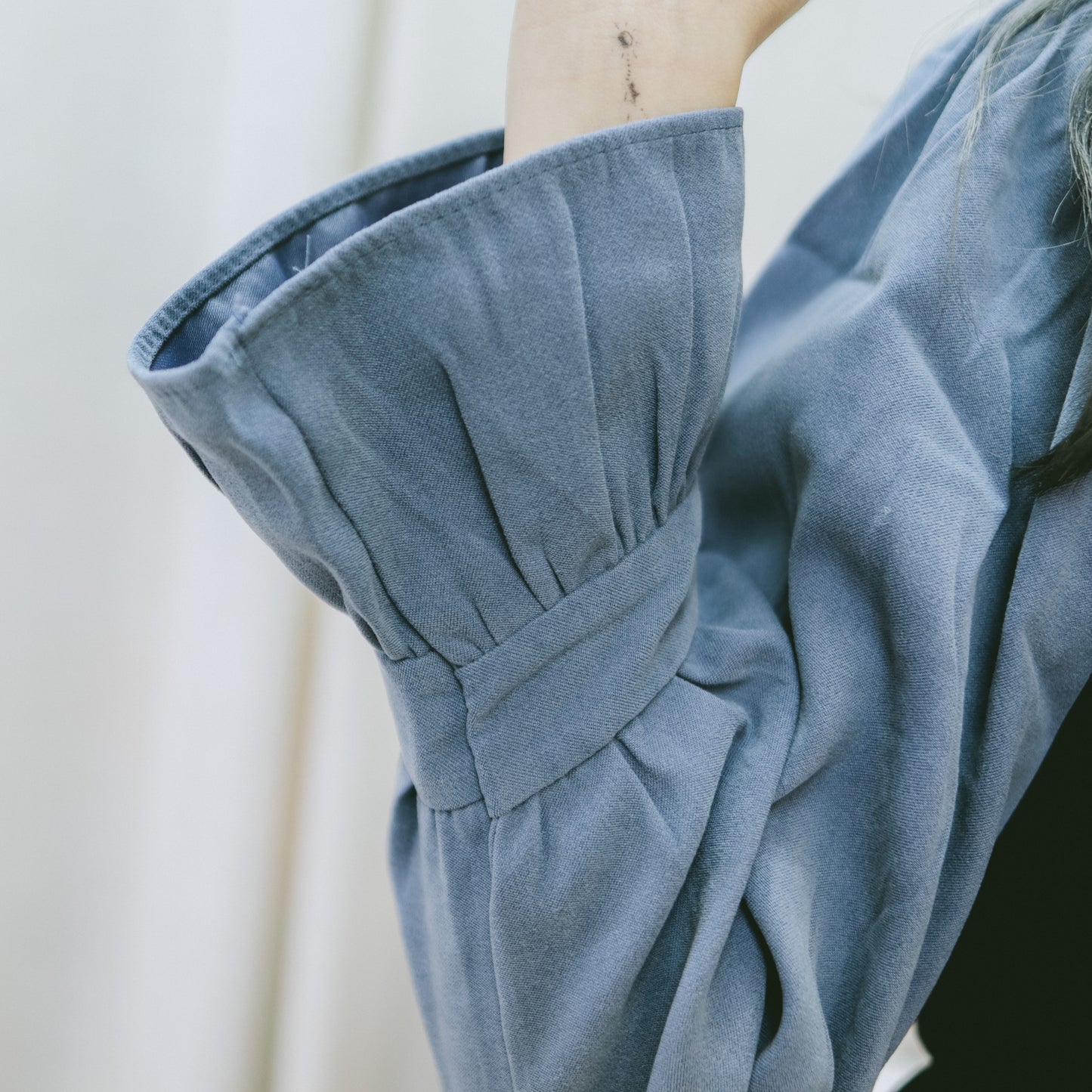 T410 BLUE MONDAY BLOUSE
