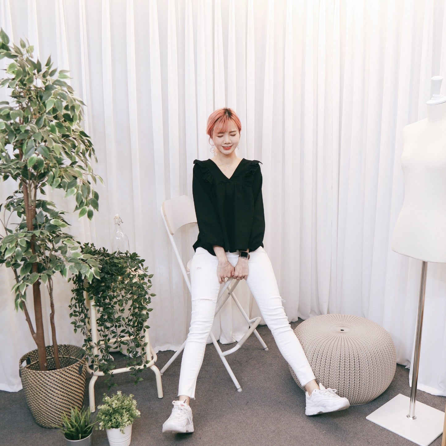 #J082 WHITEN JEANS - Letta A