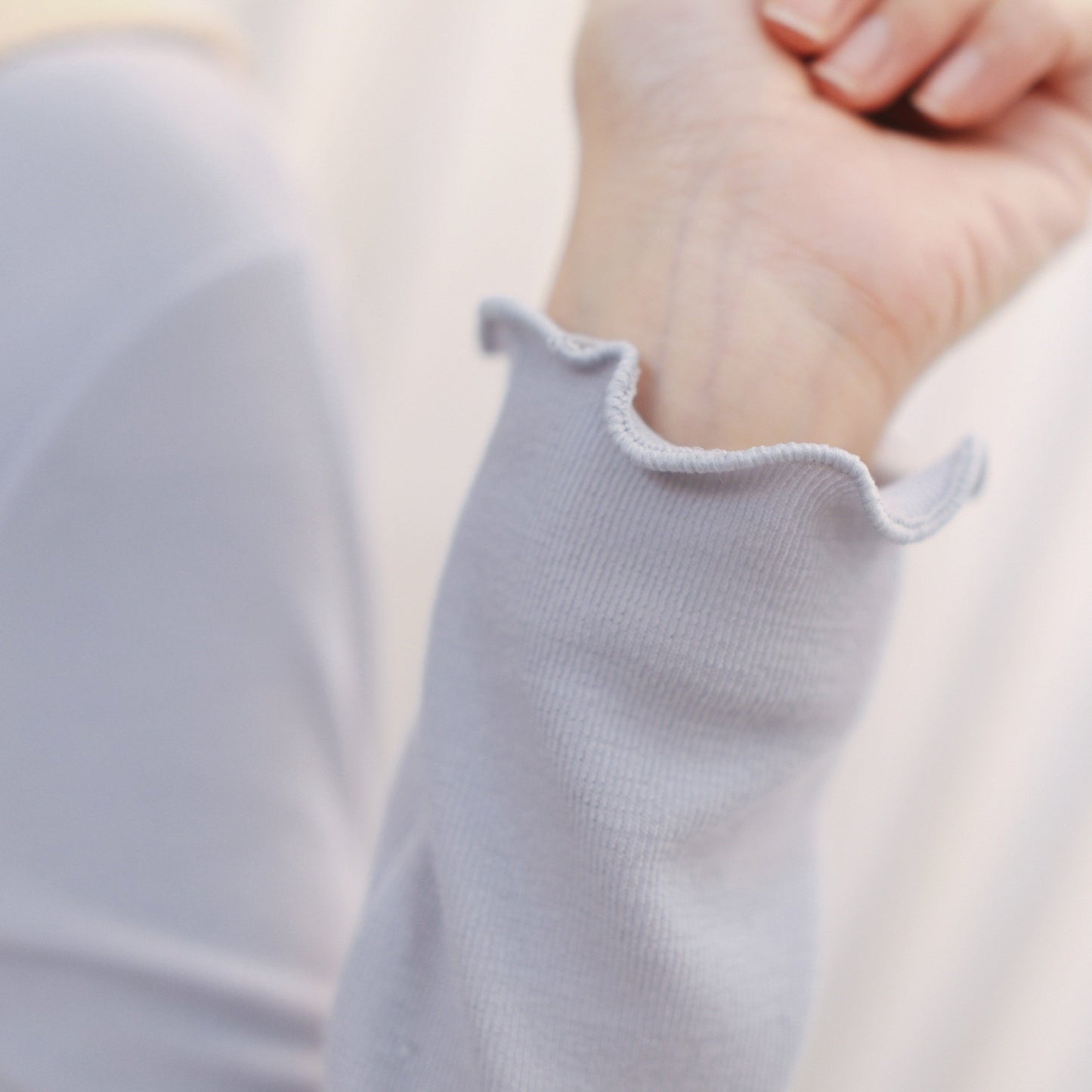 #T222 BABY BLUE TOP - Letta A
