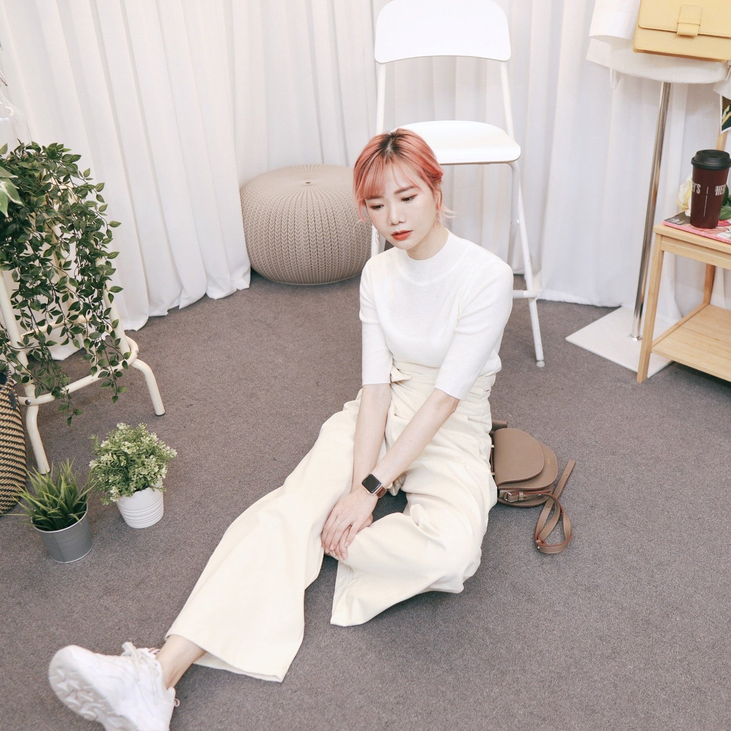 #T221 KOREAN GIRL KNIT TOP - Letta A