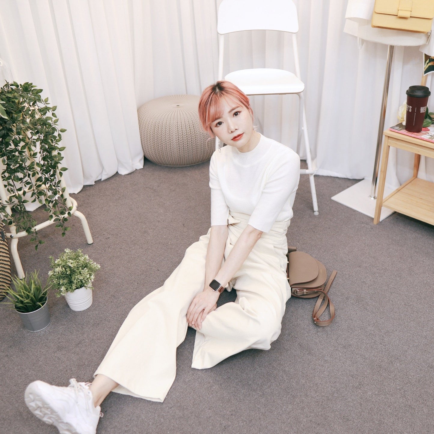 #T221 KOREAN GIRL KNIT TOP - Letta A