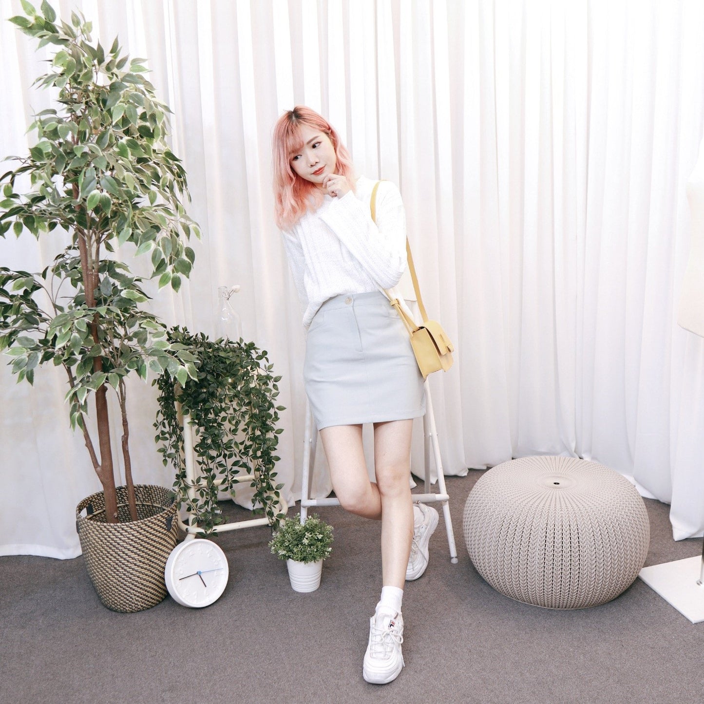 #B084 WHAT WILL YOU DO SKIRT - Letta A