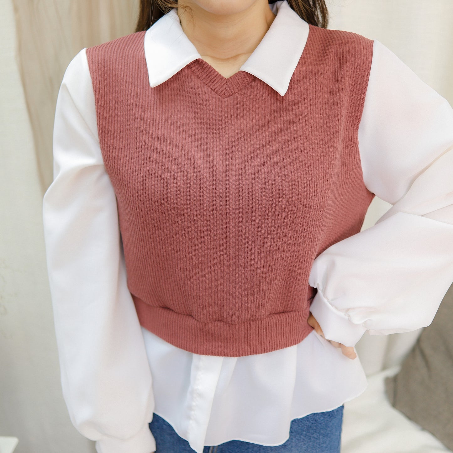 T478 SMILING BLOUSE