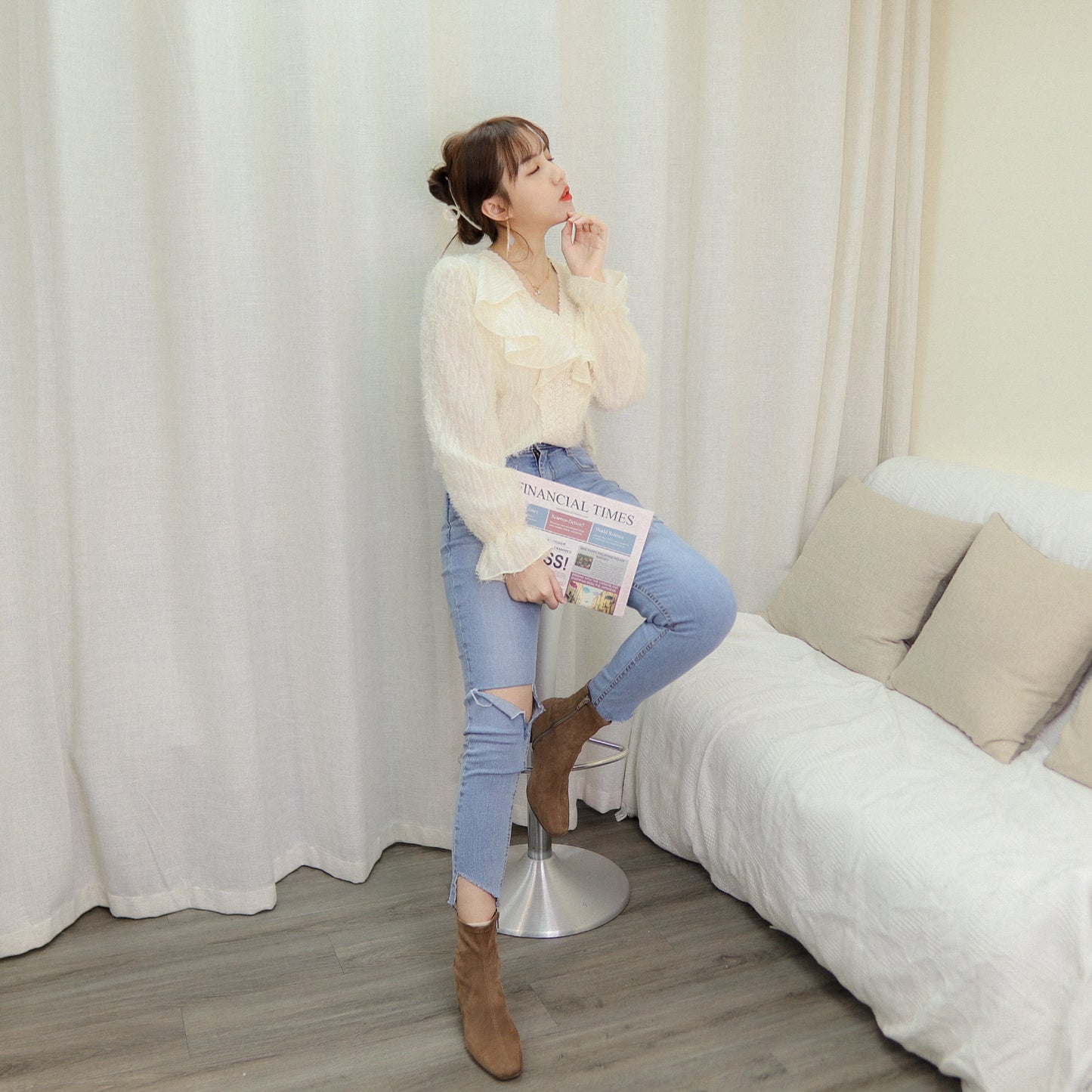 T455 CAKES BLOUSE