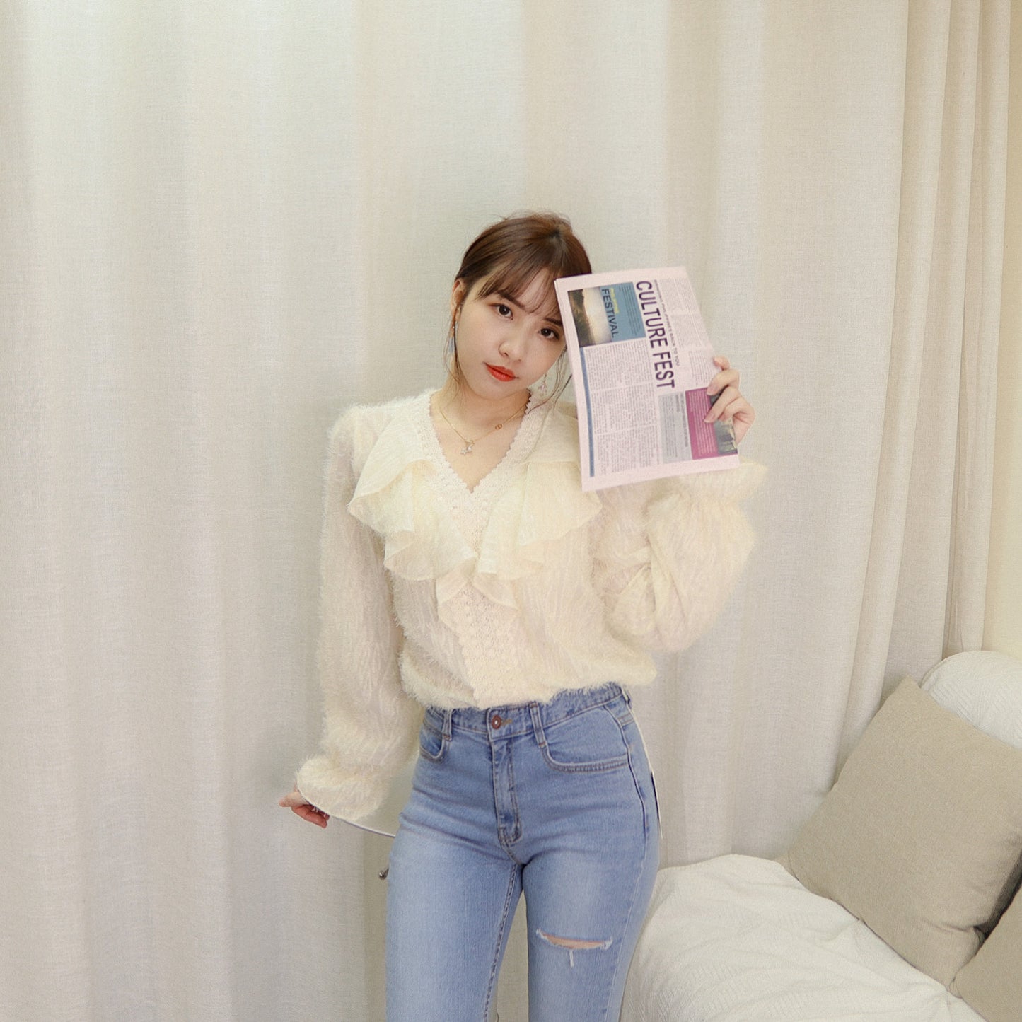 T455 CAKES BLOUSE