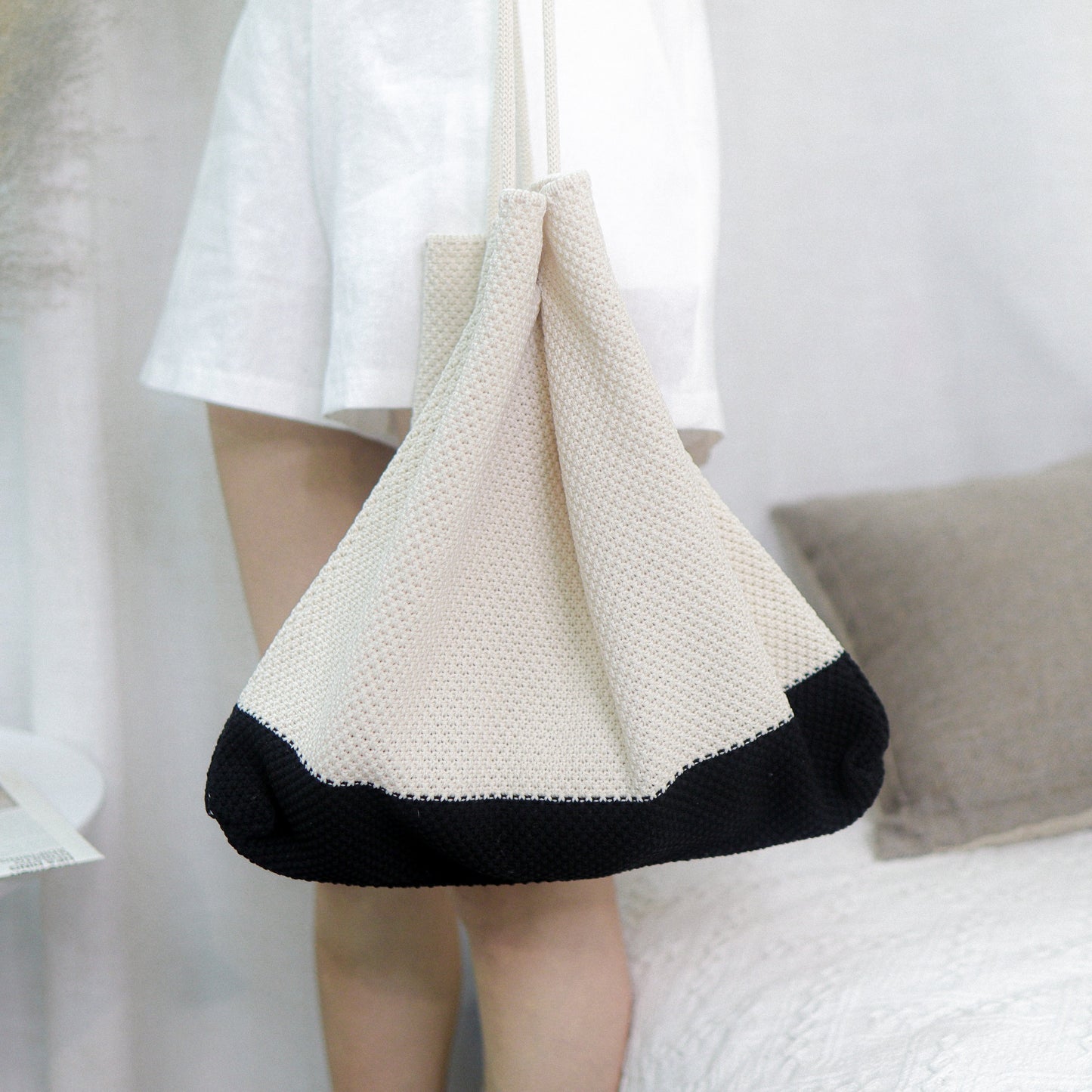 #BG015 DOUX KNITBAG - Letta A