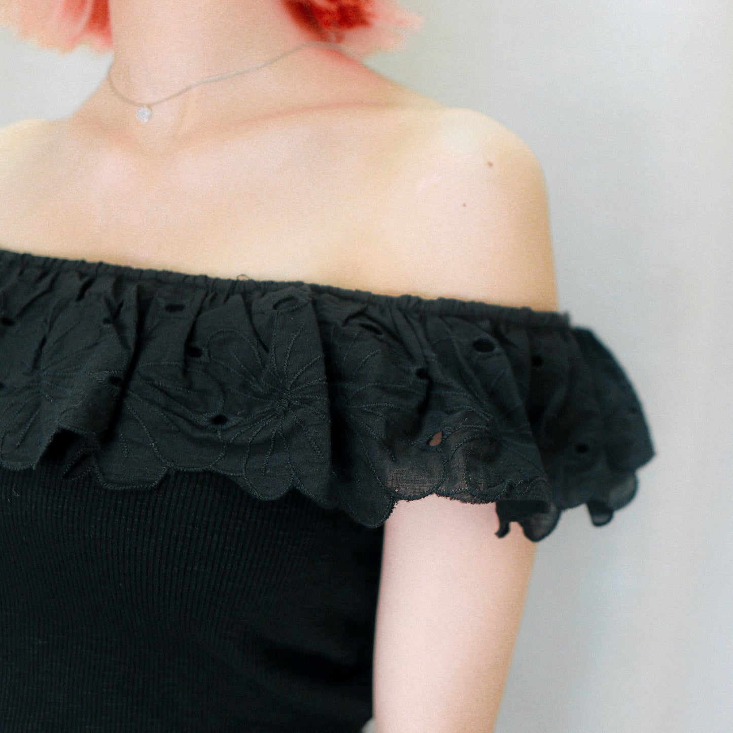 #T285 INTO YOU OFF SHOULDER TOP - Letta A