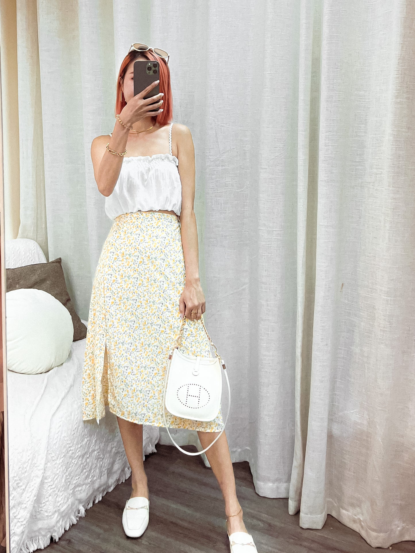 TH046 SUNFLOWER SKIRT