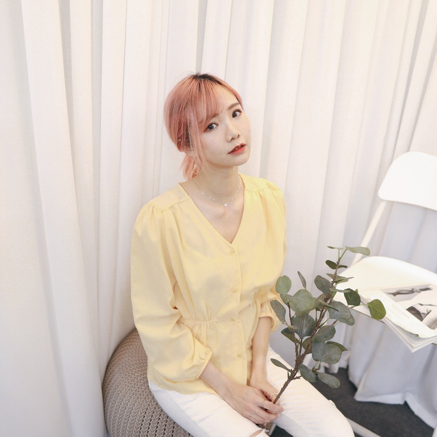 #T227 BEING RIBBON TOP - Letta A