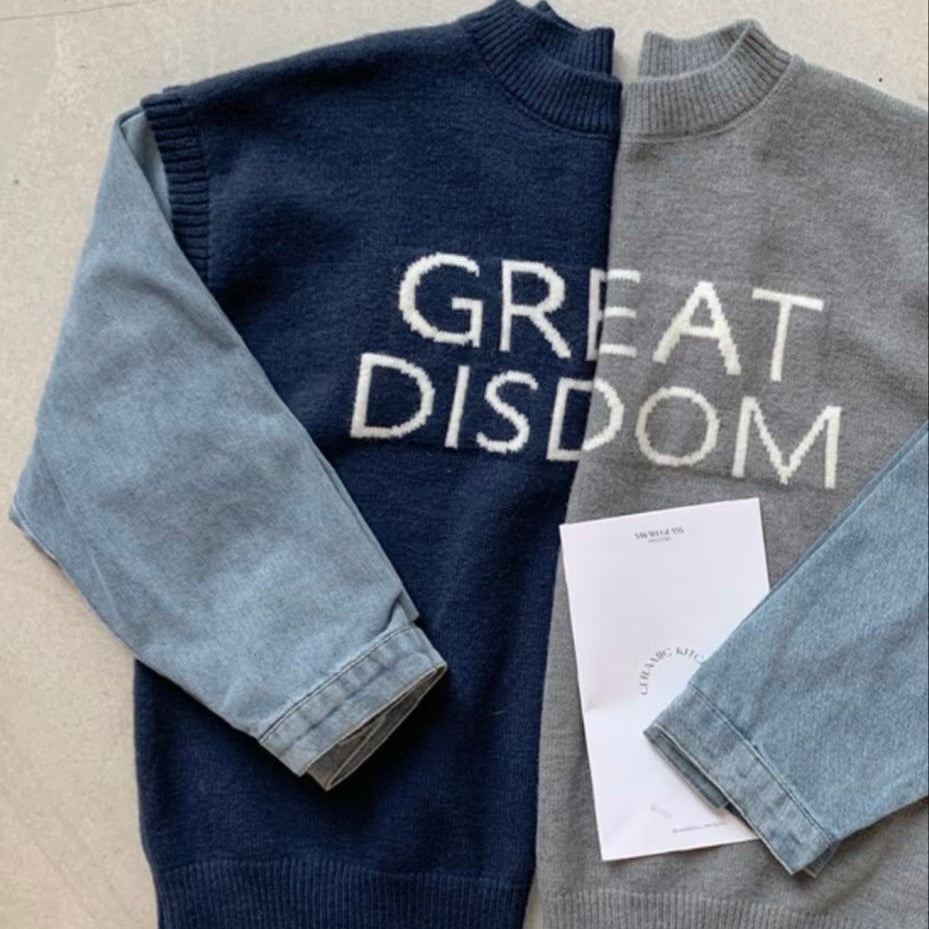 T669 GREAT BLUE SWEATER