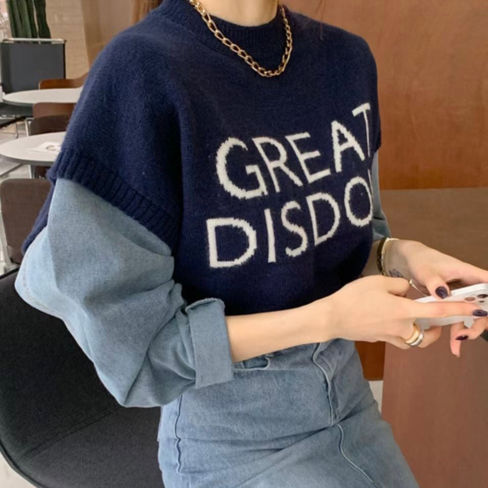 T669 GREAT BLUE SWEATER