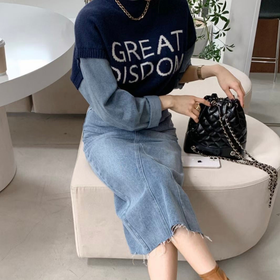 T669 GREAT BLUE SWEATER