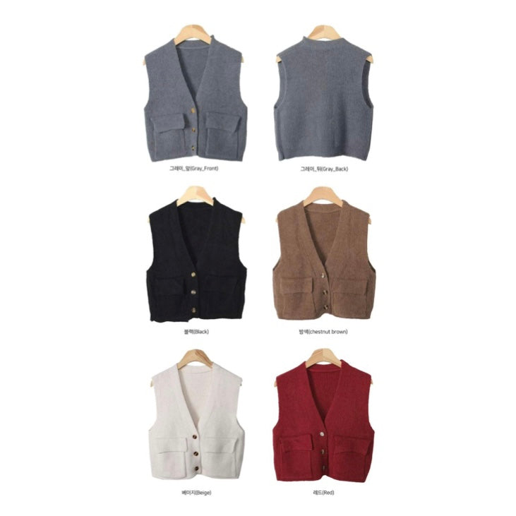 T656 TIMOTHY KNIT VEST