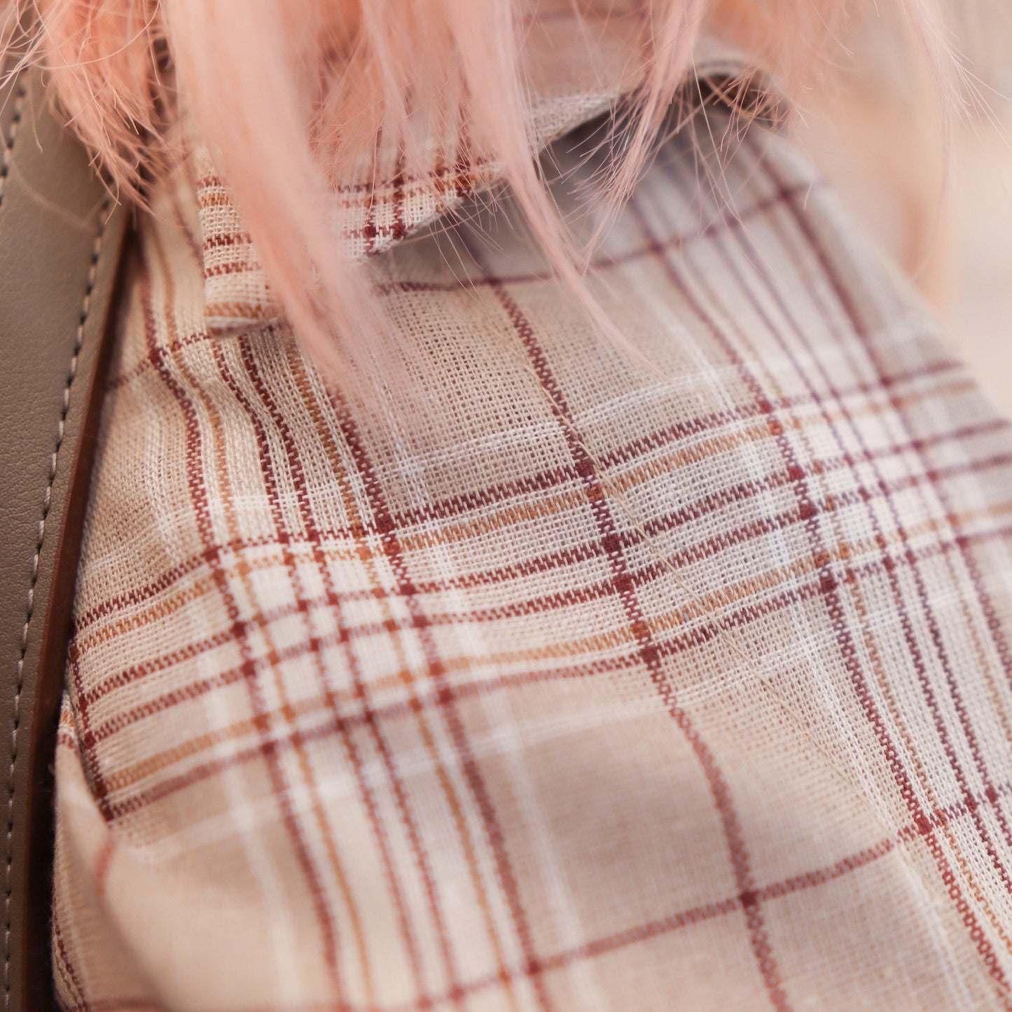 #T233 JAY CHECKED BLOUSE - Letta A