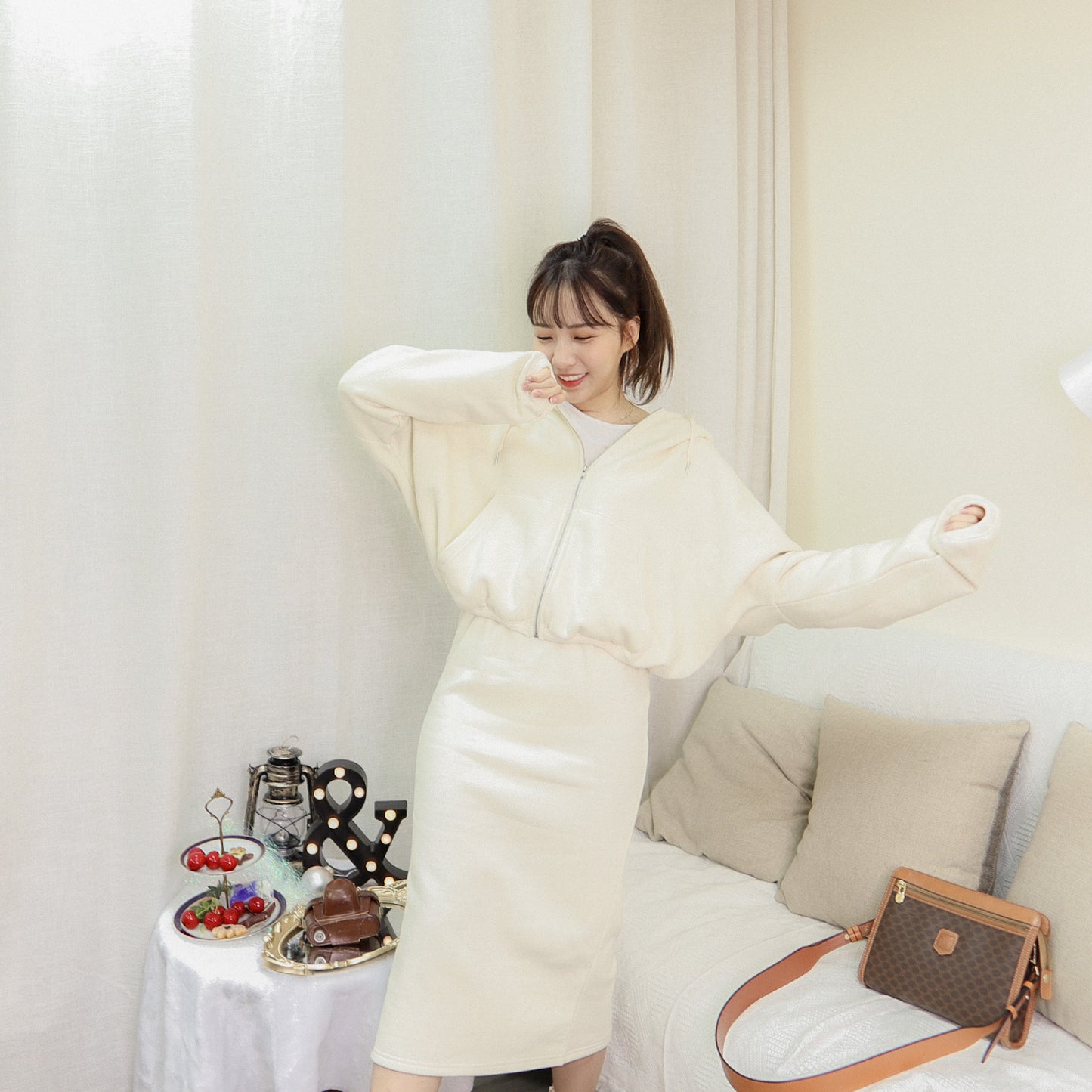 T426 SWEETY DAILY OUTER SET
