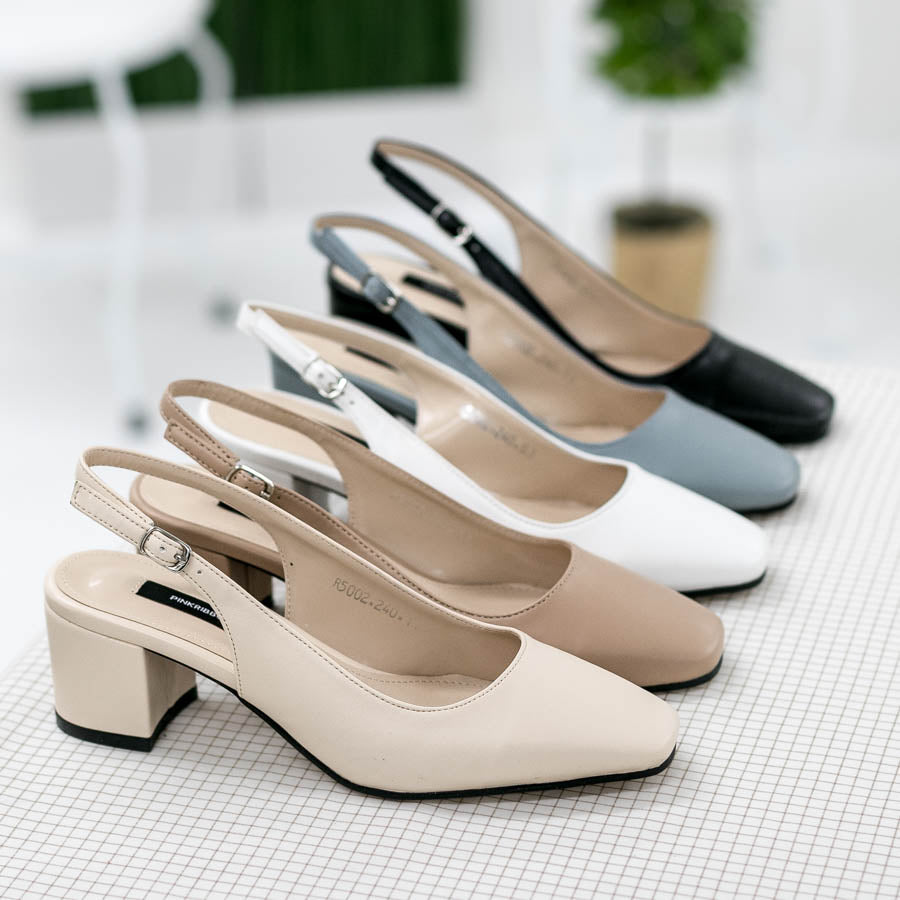 #SE003 LITTLE SQUARE HEEL SHOES