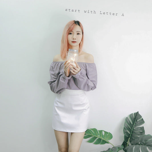 #T248 STELLA OFF-SHOULDER TOP - Letta A