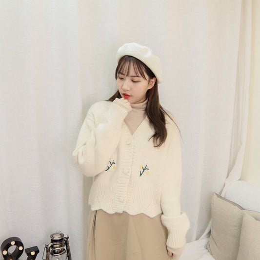 T429 花童針織上衣