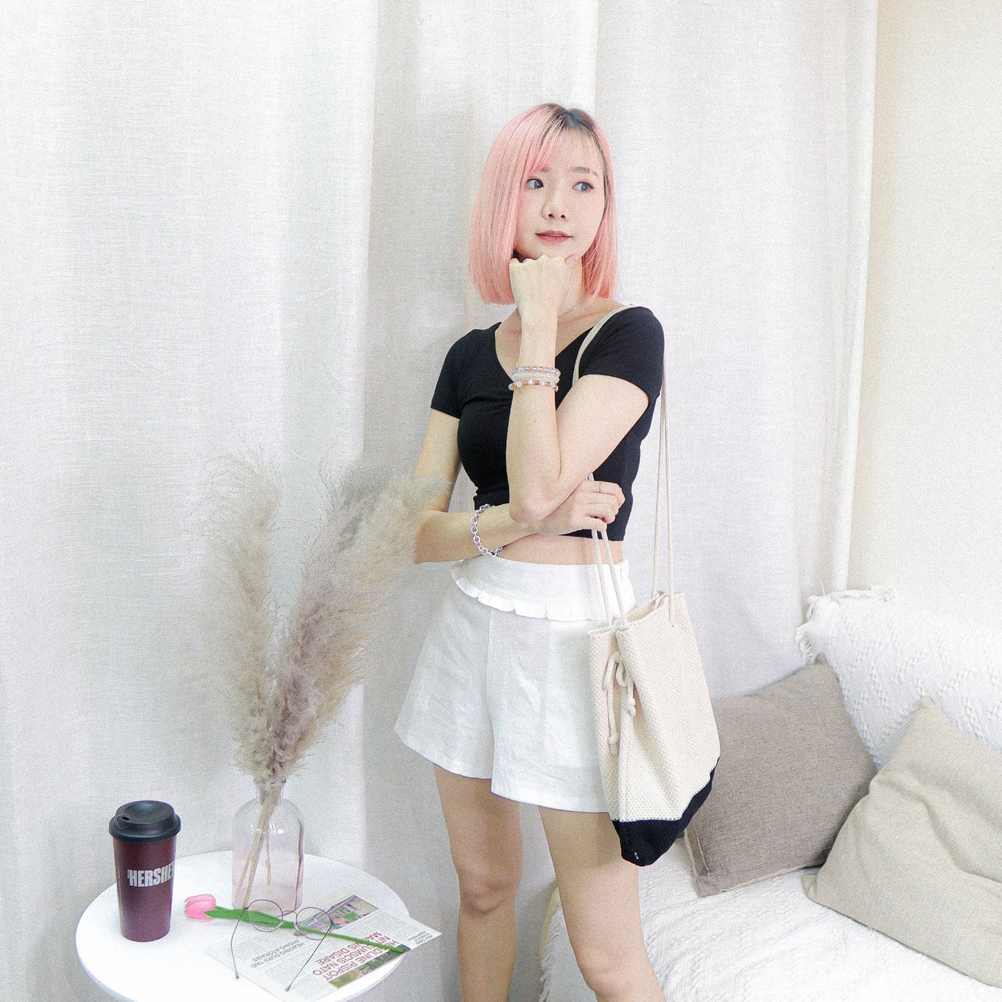 #BG015 DOUX KNITBAG - Letta A