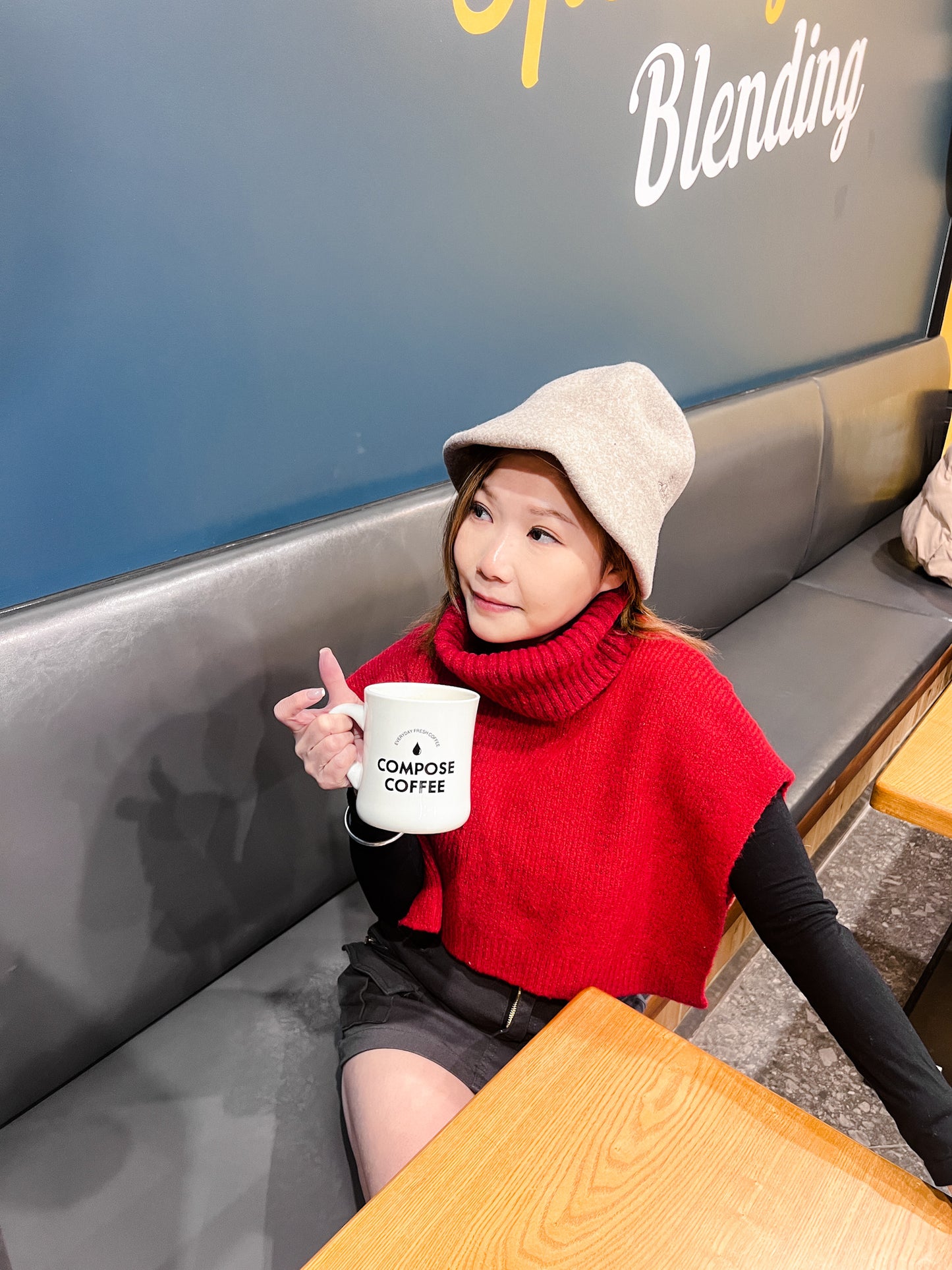 T886 WINTER KNIT TOP