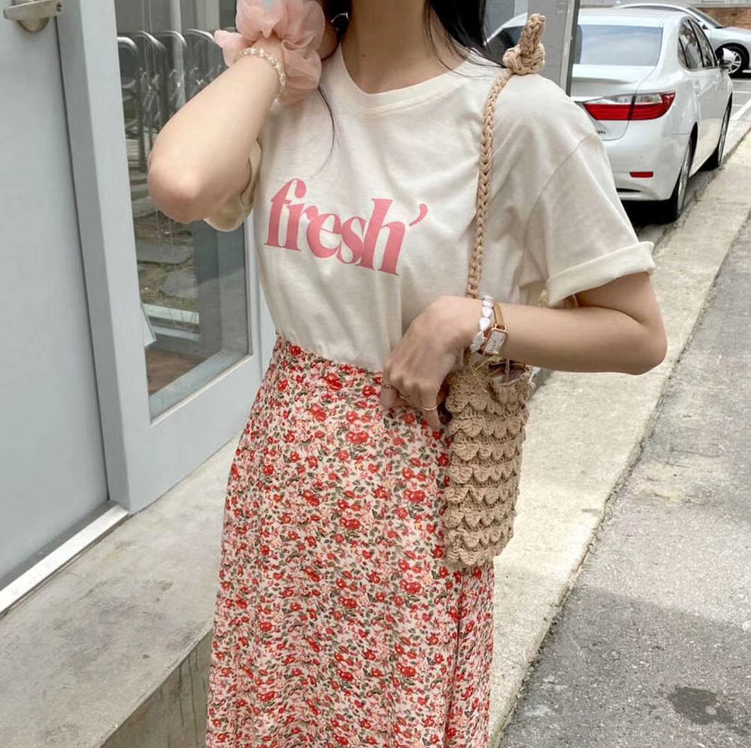 #T320 FRESH PEACH TEE - Letta A