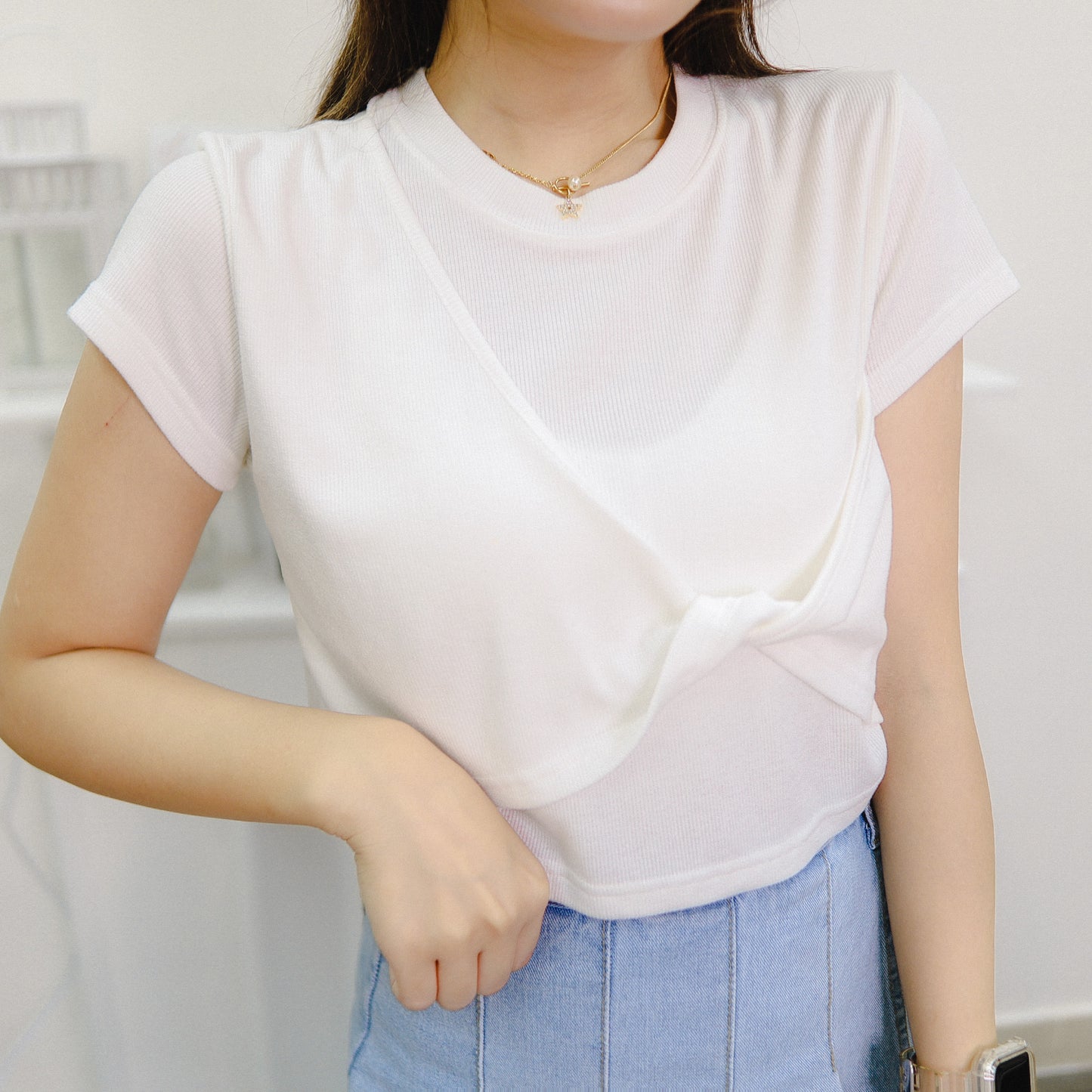 T535 HAPPY TIME TEE