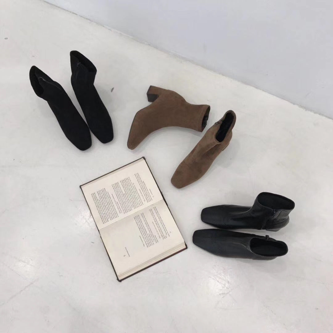 #SE009 I MISS YOU BOOTIES (6cm heel)
