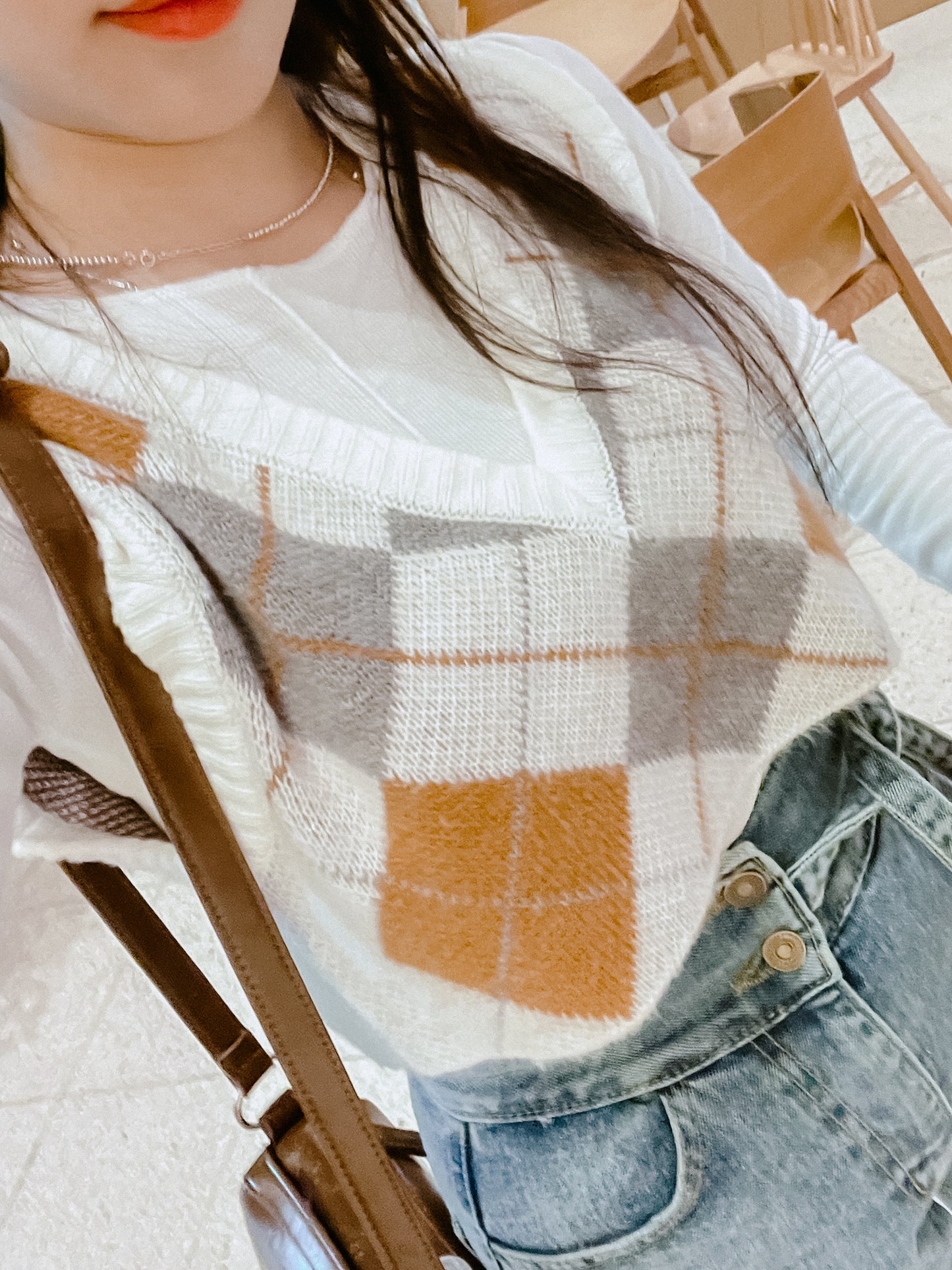 T897 ORI KNIT VEST