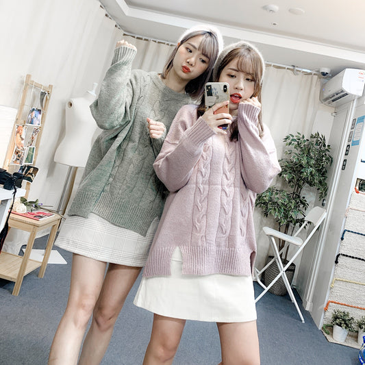 #T193 LAVENDER LOVE SWEATER - Letta A