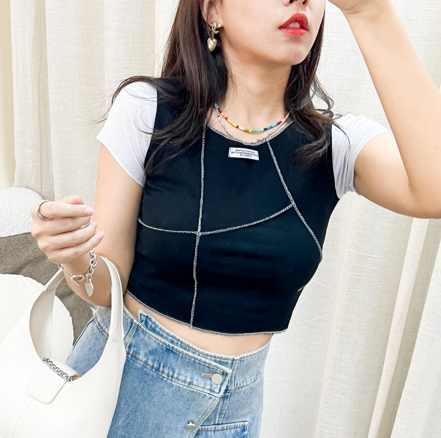 T803 CROSS TEE